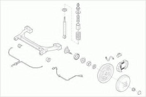 LEMFORDER VWPOLORL002 Рульове управління; Підвіска колеса