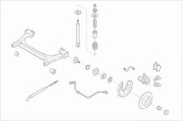 LEMFORDER VWPOLORL005 Рульове управління; Підвіска колеса