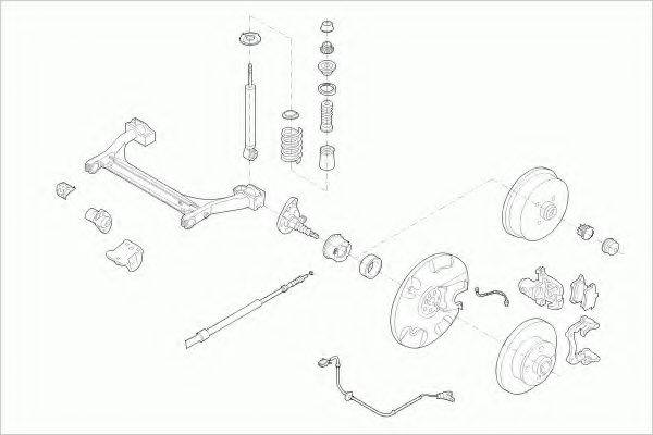 LEMFORDER VWGOLFRL003 Рульове управління; Підвіска колеса