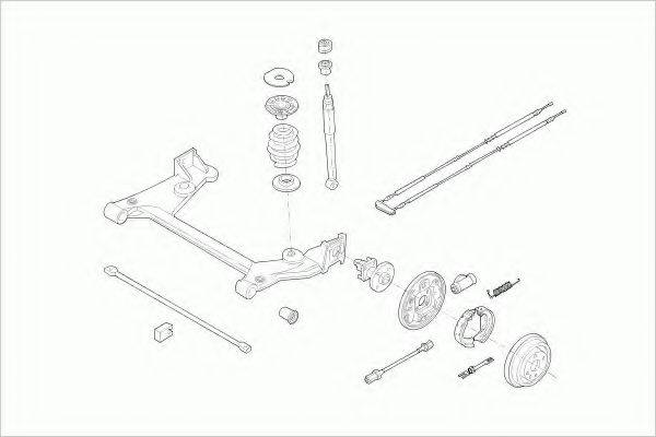 LEMFORDER OPELASTRARL003 Рульове управління; Підвіска колеса