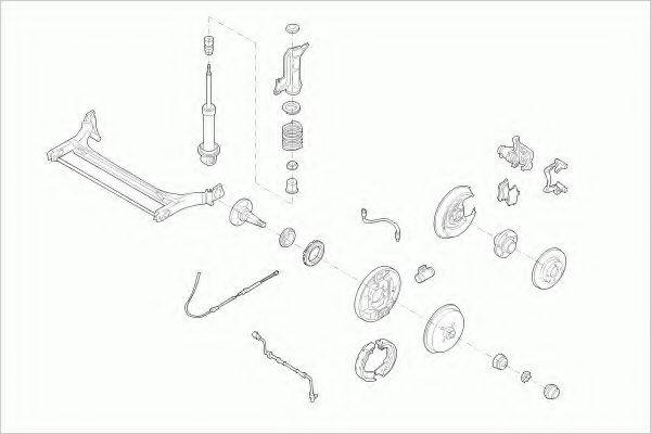 LEMFORDER AUDI80RL002 Рульове управління; Підвіска колеса