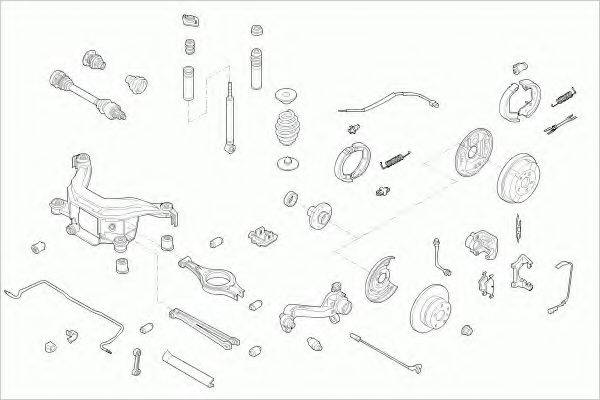 LEMFORDER BMW3RL005 Рульове управління; Підвіска колеса