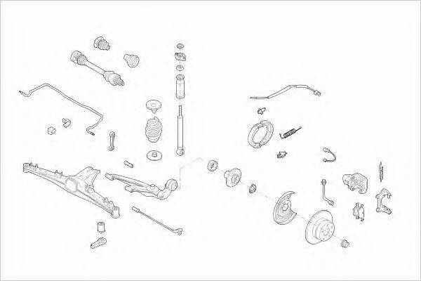 LEMFORDER BMW3COMRL001 Рульове управління; Підвіска колеса