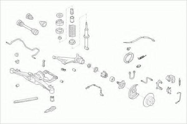 LEMFORDER BMW5RL002 Рульове управління; Підвіска колеса