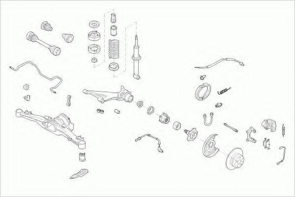 LEMFORDER BMW5RL006 Рульове управління; Підвіска колеса