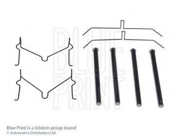 BLUE PRINT ADT348611 Комплектуючі, колодки дискового гальма