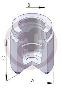 AUTOFREN SEINSA D025125 Поршень, корпус скоби гальма