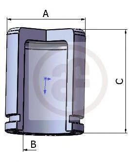 AUTOFREN SEINSA D025280 Поршень, корпус скоби гальма