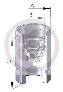 AUTOFREN SEINSA D02589 Поршень, корпус скоби гальма