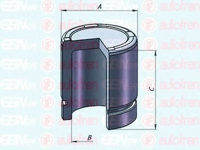 AUTOFREN SEINSA D025357 Поршень, корпус скоби гальма