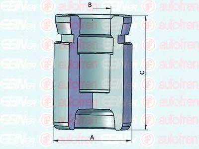 AUTOFREN SEINSA D025370 Поршень, корпус скоби гальма