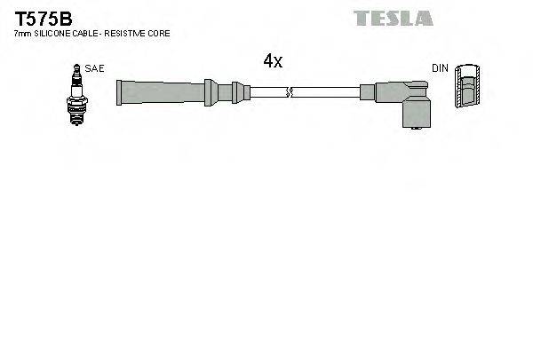 TESLA T575B Комплект дротів запалювання