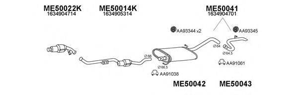 VENEPORTE 500227 Система випуску ОГ