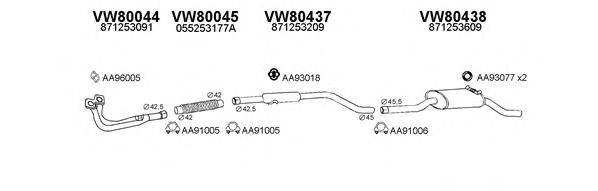 VENEPORTE 800164 Система випуску ОГ