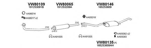 VENEPORTE 800243 Система випуску ОГ