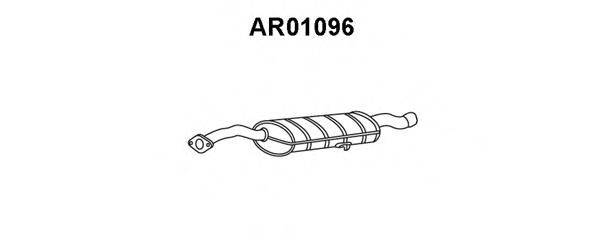 VENEPORTE AR01096 Глушник вихлопних газів кінцевий