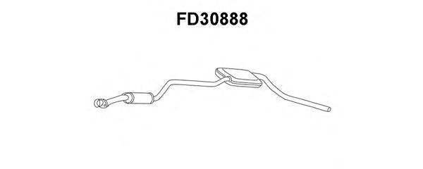 VENEPORTE FD30888 Передглушувач вихлопних газів