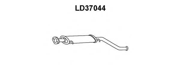 VENEPORTE LD37044 Передглушувач вихлопних газів