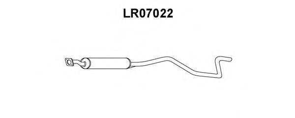 VENEPORTE LR07022 Передглушувач вихлопних газів