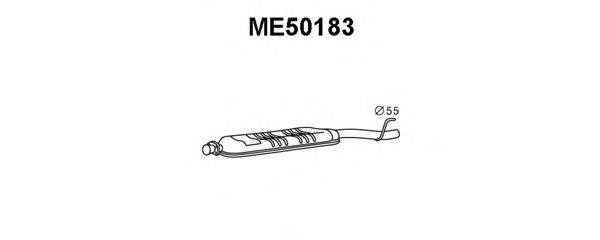 VENEPORTE ME50183 Передглушувач вихлопних газів