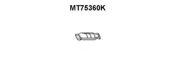 VENEPORTE MT75360K Каталізатор