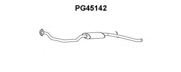 VENEPORTE PG45142 Передглушувач вихлопних газів