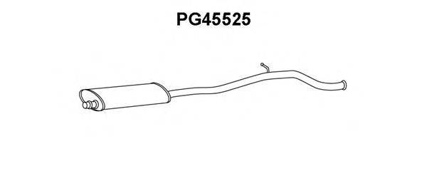 VENEPORTE PG45525 Передглушувач вихлопних газів