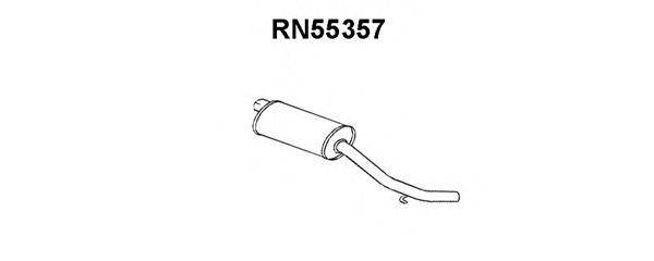VENEPORTE RN55357 Глушник вихлопних газів кінцевий