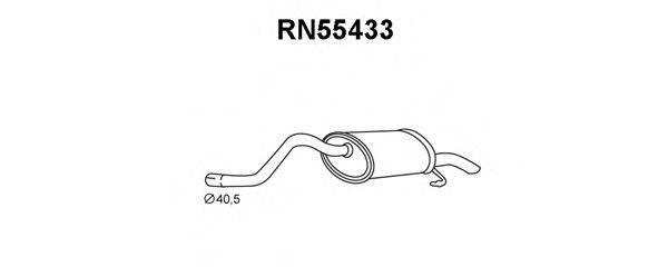 VENEPORTE RN55433 Глушник вихлопних газів кінцевий