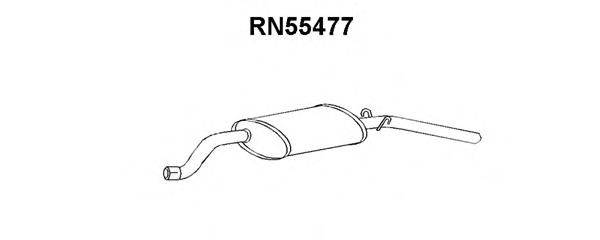 VENEPORTE RN55477 Глушник вихлопних газів кінцевий