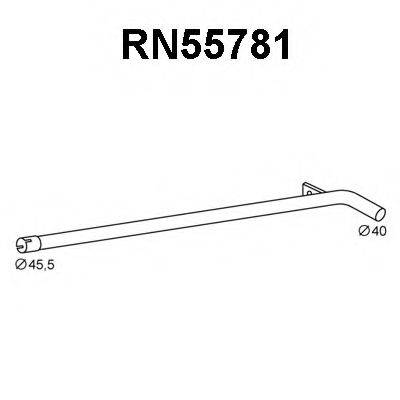 VENEPORTE RN55781 Труба вихлопного газу