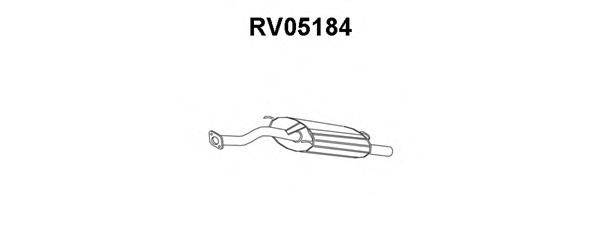 VENEPORTE RV05184 Глушник вихлопних газів кінцевий