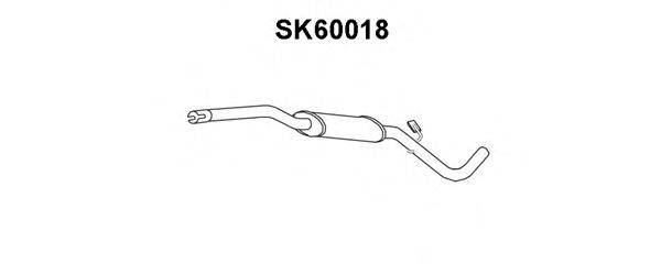 VENEPORTE SK60018 Передглушувач вихлопних газів