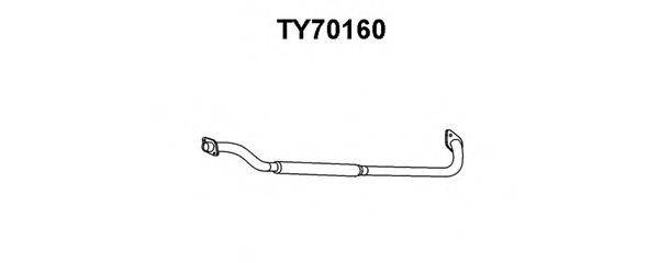 VENEPORTE TY70160 Передглушувач вихлопних газів