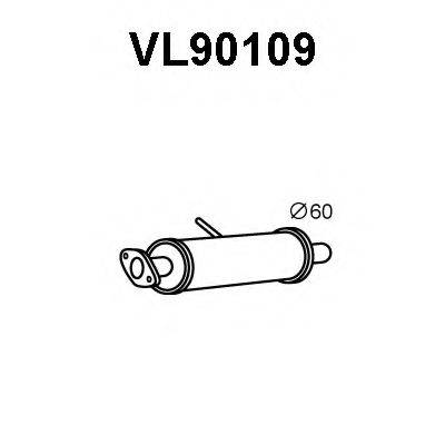 VENEPORTE VL90109 Передглушувач вихлопних газів