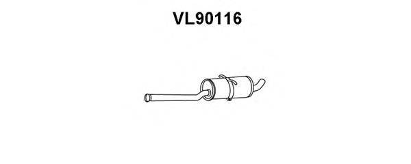 VENEPORTE VL90116 Передглушувач вихлопних газів