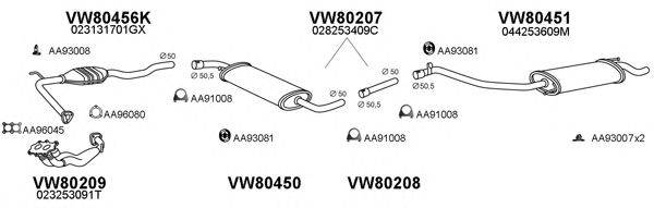 VENEPORTE 800642 Система випуску ОГ