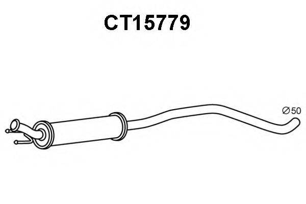 VENEPORTE CT15779 Передглушувач вихлопних газів