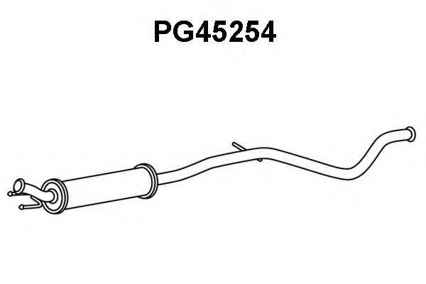 VENEPORTE PG45254 Передглушувач вихлопних газів