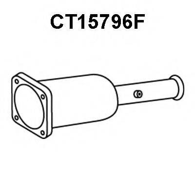 VENEPORTE CT15796F Саджовий/частковий фільтр, система вихлопу ОГ