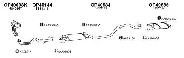 VENEPORTE 400561 Система випуску ОГ