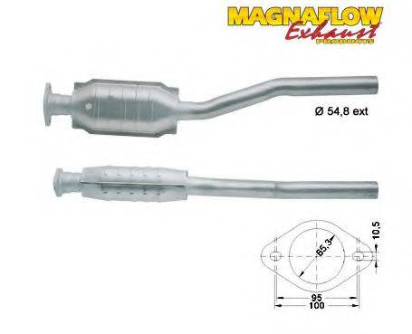 MAGNAFLOW 86362D Каталізатор