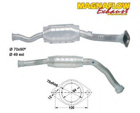 MAGNAFLOW 86016 Каталізатор