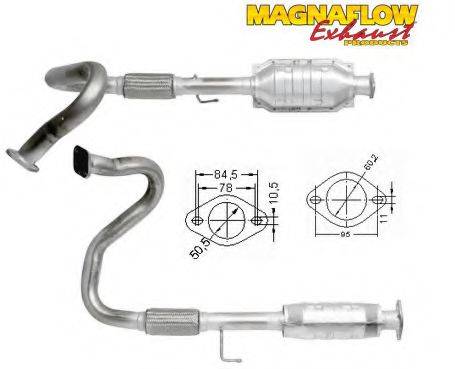 MAGNAFLOW 85877D Каталізатор