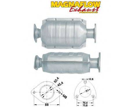 MAGNAFLOW 85866D Каталізатор