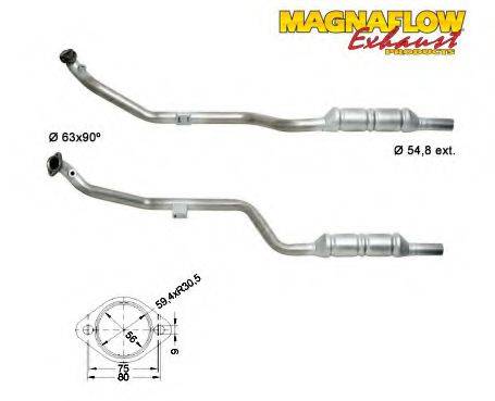 MAGNAFLOW 85057 Каталізатор