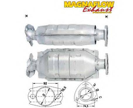 MAGNAFLOW 83011 Каталізатор