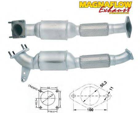 MAGNAFLOW 82572D Каталізатор