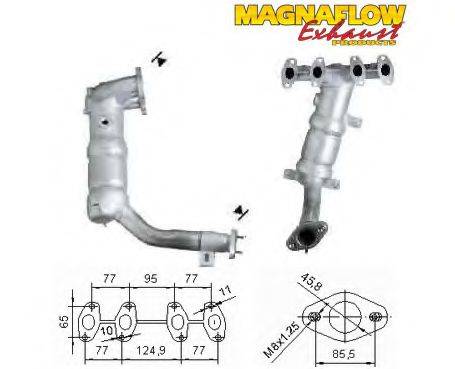 MAGNAFLOW 81877 Каталізатор