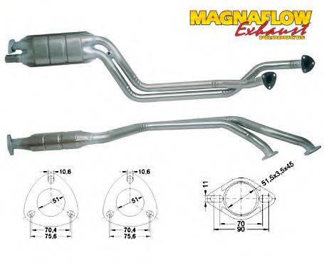 MAGNAFLOW 80666 Каталізатор